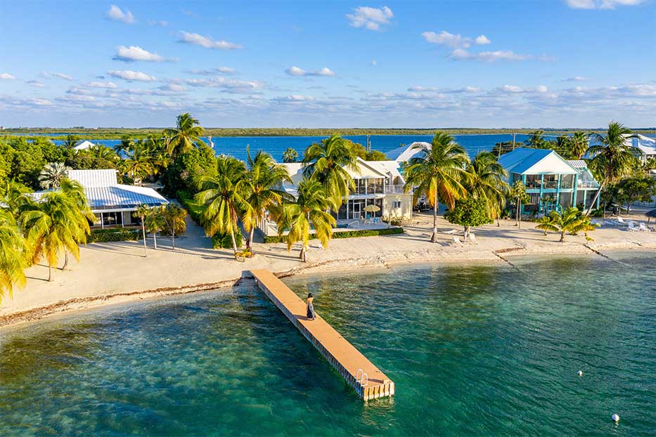 Aerial view of Cayman Kai, Grand Cayman