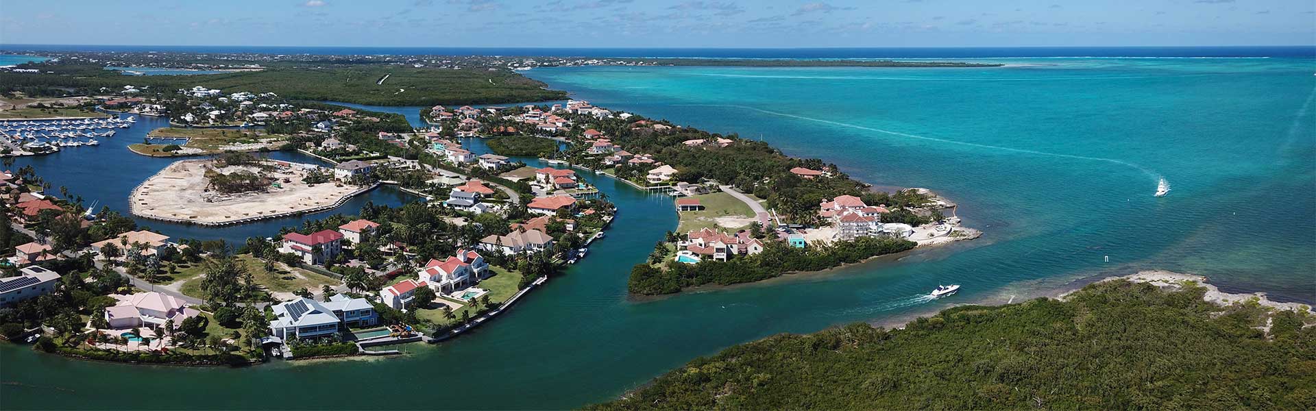 Aerial view of Vista del Mar in Grand Cayman