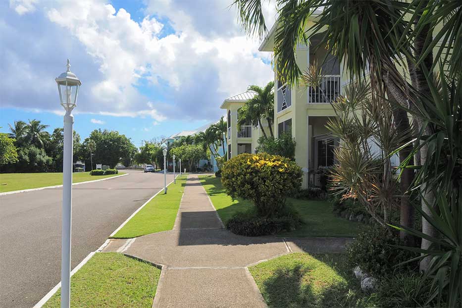 Street view of Rosedale complex in George Town