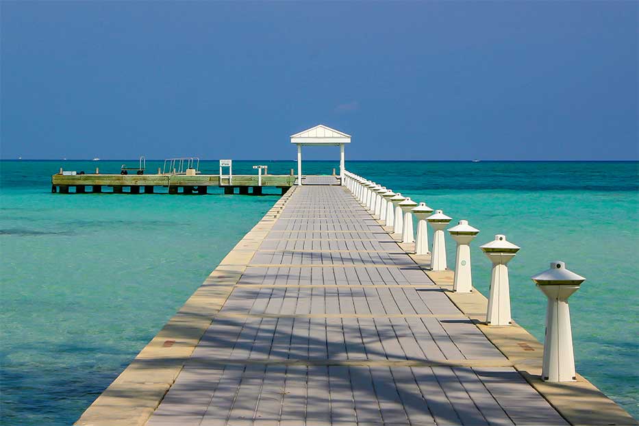 Rum Point dock, Grand Cayman