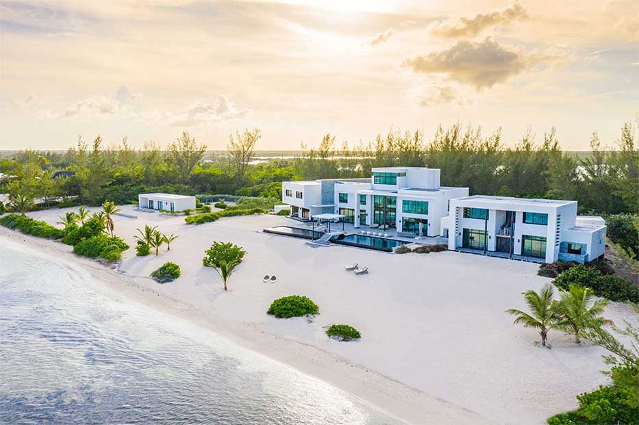 Sea of Dreams beachfront home in the Cayman Islands