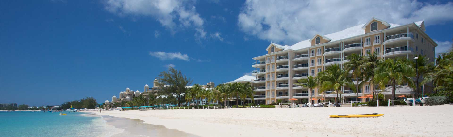 Waters Edge beachfront condos, Seven Mile Beach, Cayman Islands