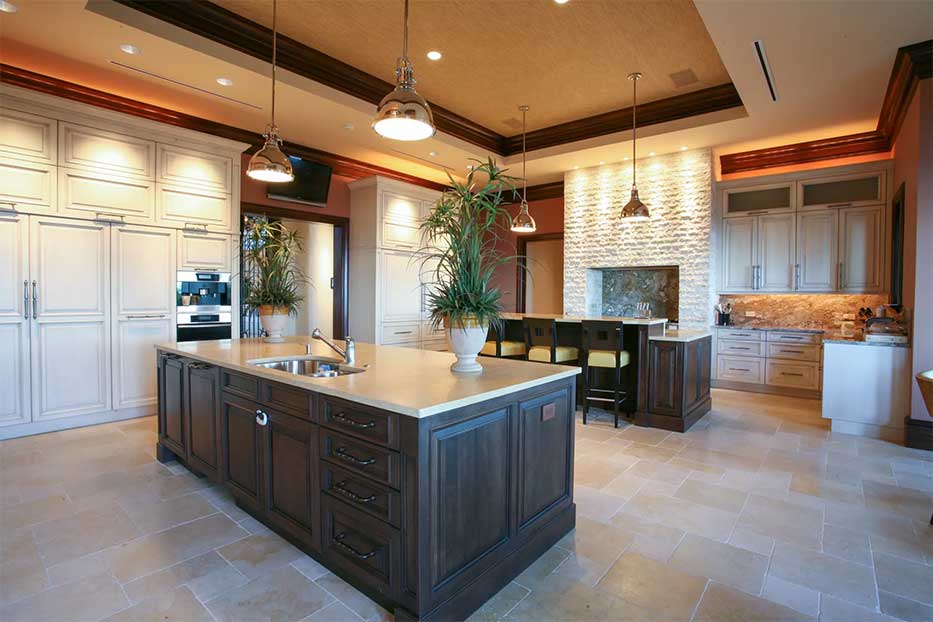 Gourmet kitchen at Castillo Caribe