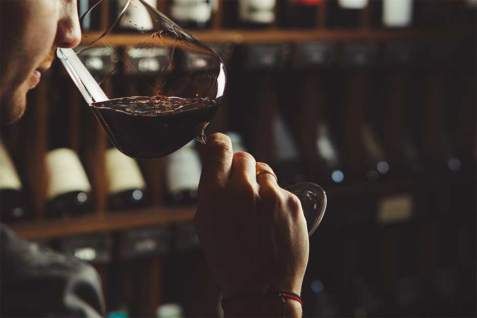 Wine tasting