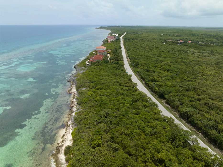 North East coast ocean front Cayman Islands land for sale 
